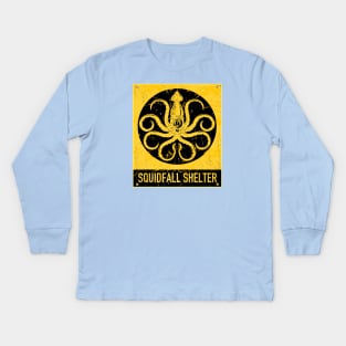 Squidfall Shelter Kids Long Sleeve T-Shirt